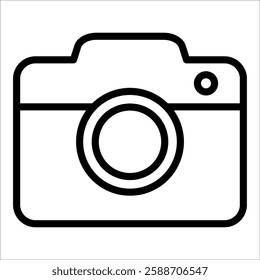 Camera Icon Element For Design