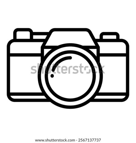 Camera Icon Element For Design