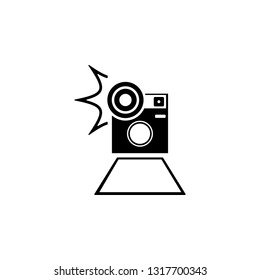 camera icon. Element of photo camera icon for mobile concept and web apps. Detailed camera icon can be used for web and mobile