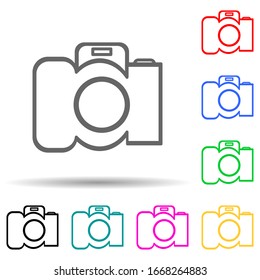 camera icon. Element of simple icon for websites, web design, mobile app, info graphics. Thick line icon for website design and development, app development