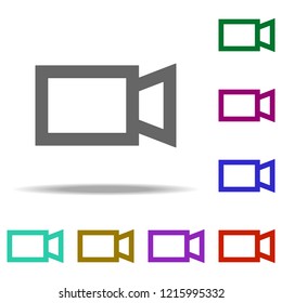 camera icon. Elements of web in multi color style icons. Simple icon for websites, web design, mobile app, info graphics