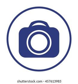 Camera  icon. Flat design.