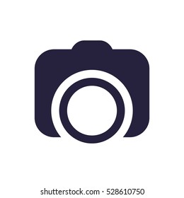 Camera Icon, flat design style