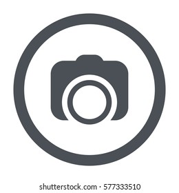 Camera Icon, flat design style