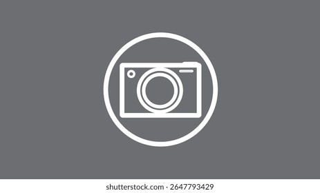 Camera icon, flat illustration of vector icon,simple camera icon,  photography icon vector.