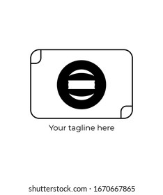 Camera icon, flat photo camera vector isolated on white background