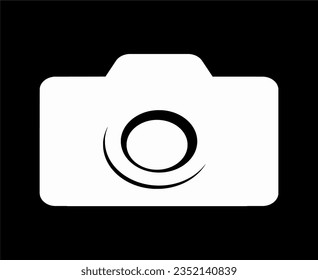 Camera icon, flat photo camera vector isolated. Modern simple snapshot photography logo. Instant photo internet concept.
Stylish symbol for website design, web buttons, mobile apps. logo illustration