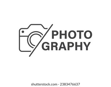 Camera icon in flat style. Photography vector illustration on isolated background. Photo sign business concept.