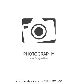 Camera icon flat vector template