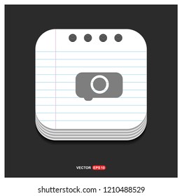 Camera Icon - Free vector icon