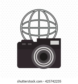 camera icon. Gadget concept. Flat illustration