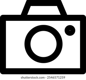 Icono de la cámara para el Diseño gráfico