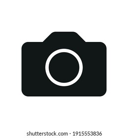 Camera icon for graphic design projects