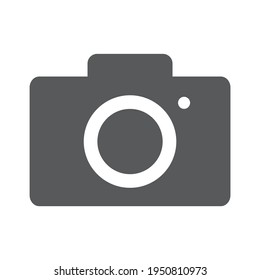 Camera Icon for Graphic Design Projects
