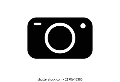 Camera icon for graphic design projects