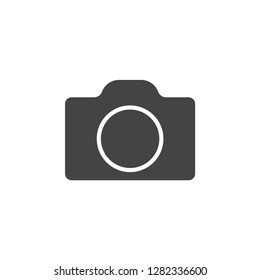 Camera Icon Graphic Design Template Simple Stock Vector (Royalty Free ...