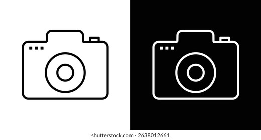 Camera icon Graphic vector set for ui design