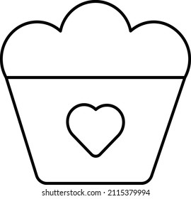 Icono de cámara. Felices señales y símbolos de San Valentín. Amor, pareja, relación, citas, boda, vacaciones, tema romántico amargo.