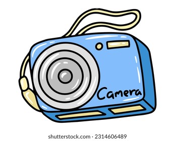 Camera Icon with Heart Decoration