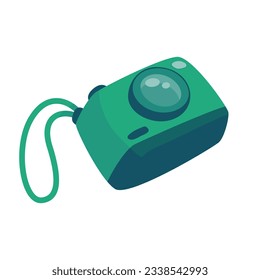 camera icon hiking equipment Activities to set up tents for relaxation during the holidays