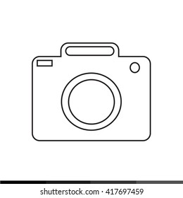 camera icon illustration design