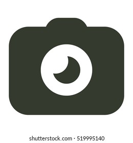 Camera icon illustration isolated vector sign symbol