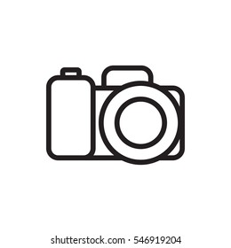 camera icon illustration isolated vector sign symbol