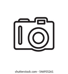 camera icon illustration isolated vector sign symbol