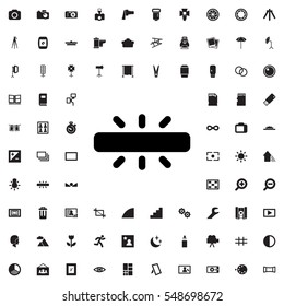 camera icon illustration isolated vector sign symbol