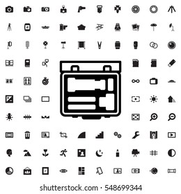 camera icon illustration isolated vector sign symbol