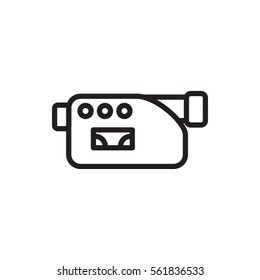 camera icon illustration isolated vector sign symbol