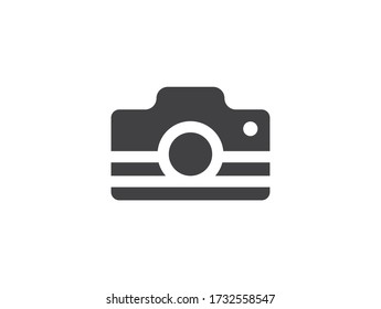 camera icon illustration vector art