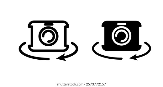 Camera icon illustration vector design template