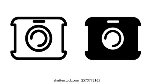 Camera icon illustration vector design template