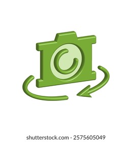 Camera icon illustration vector design template