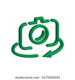 Camera icon illustration vector design template