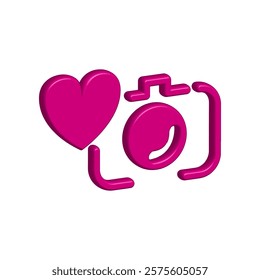 Camera icon illustration vector design template