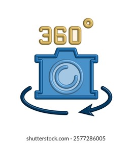 Camera icon illustration vector design template
