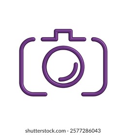 Camera icon illustration vector design template