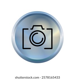 Camera icon illustration vector design template