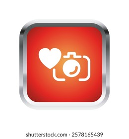 Camera icon illustration vector design template