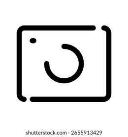Camera icon illustration vector design template