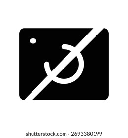 Camera icon illustration vector design template