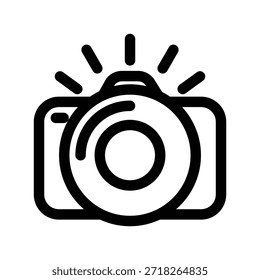 Camera icon illustration vector design template