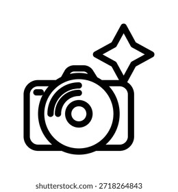 Camera icon illustration vector design template