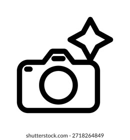 Camera icon illustration vector design template