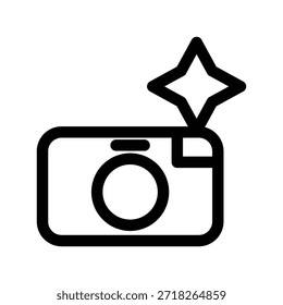 Camera icon illustration vector design template