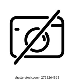 Camera icon illustration vector design template