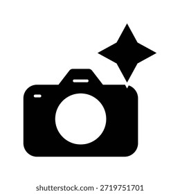 Icono de cámara ilustración Vector diseño Plantilla