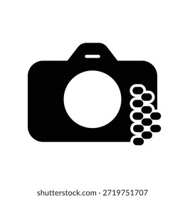 Icono de cámara ilustración Vector diseño Plantilla